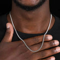 3mm Men's Cuban Chain Necklace